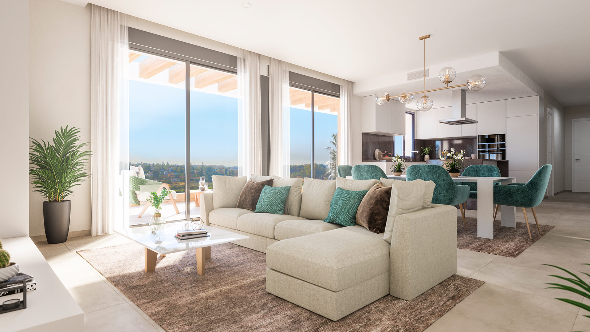 2 bedroom apartment 131 m² Estepona, Spain