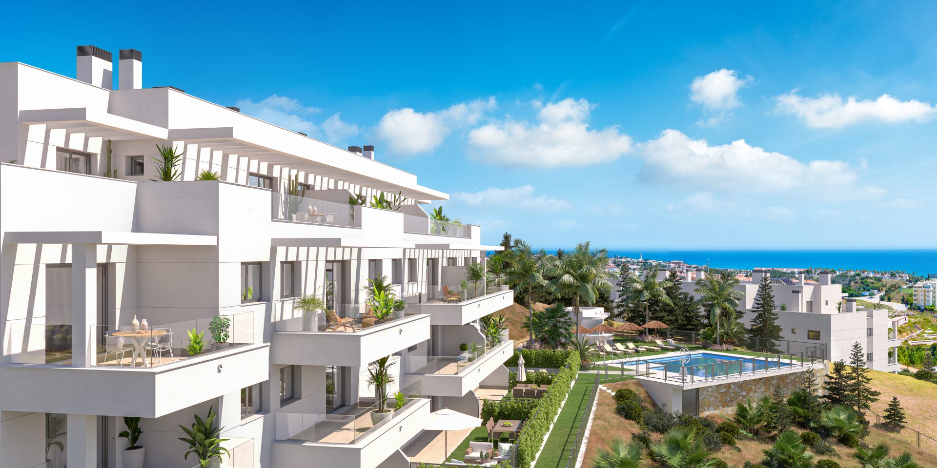 2 bedroom apartment 90 m² Mijas, Spain