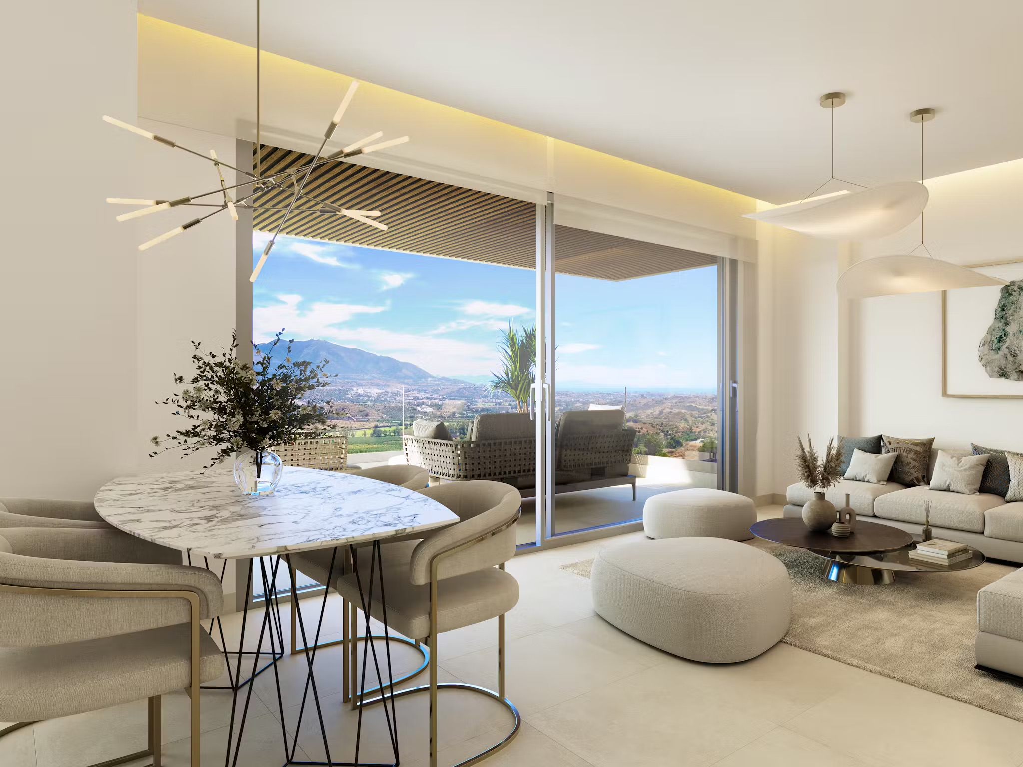 Attique 2 chambres 180 m² Mijas, Espagne