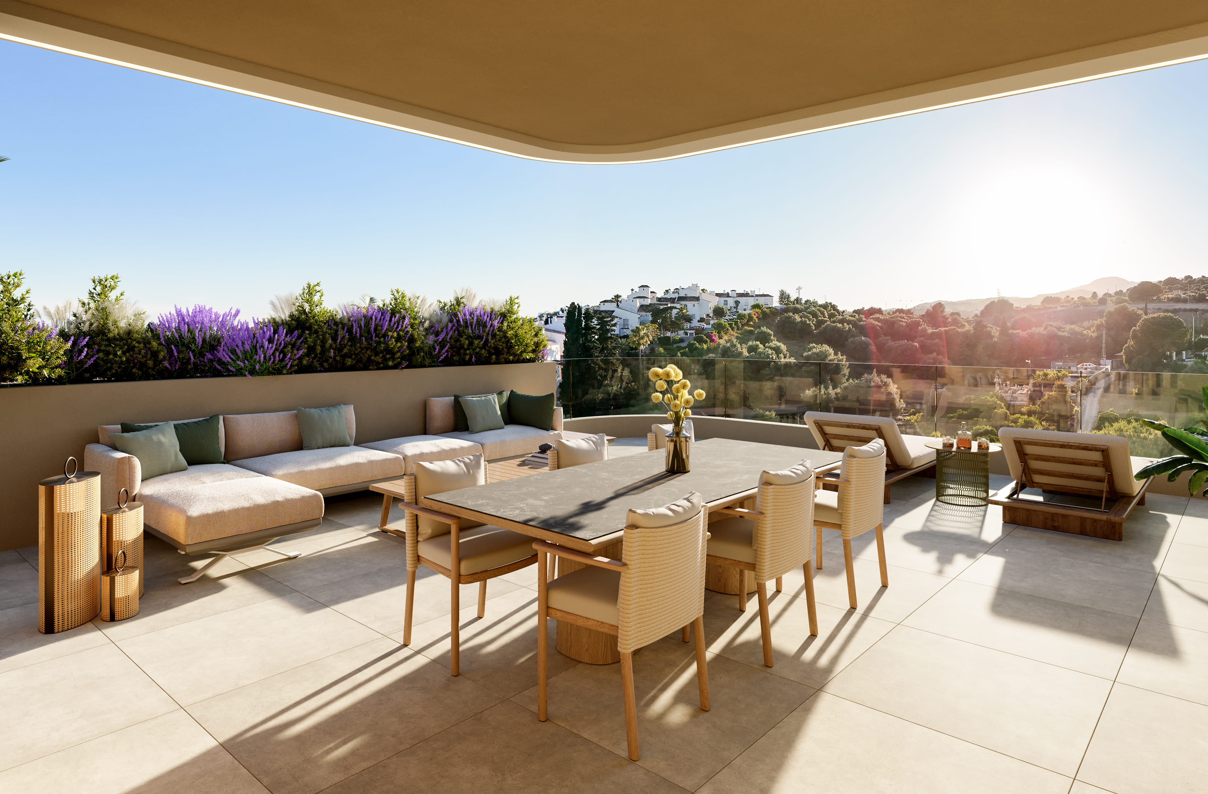 Szeregowiec 3 pokoi 140 m² Marbella, Hiszpania