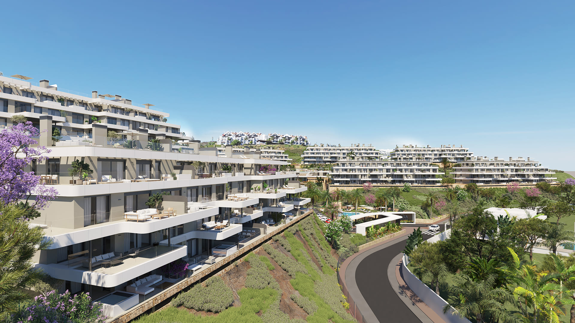 Penthouse 3 Schlafzimmer 80 m² Mijas, Spanien